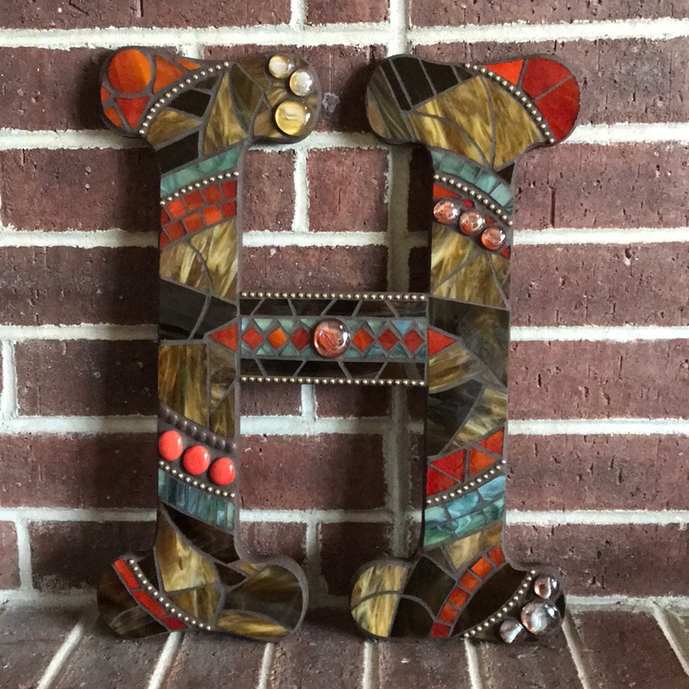 Mosaic wall art
